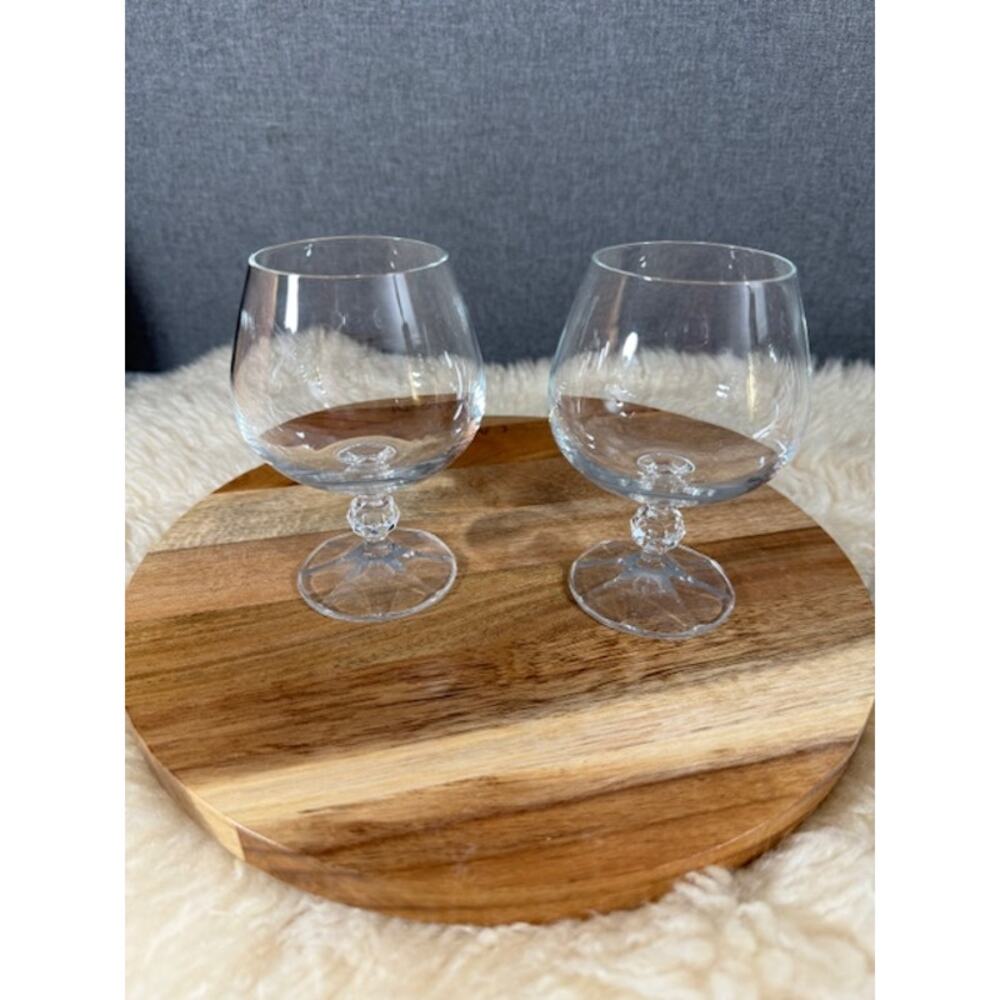 Set of Two Brandy Glasses